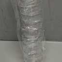 Hacaroa 50 Pack Plastic Dessert Cups Short Stem Cups with Spoons, 4 Oz Mini Parfait Appetizer Cup, Clear Disposable Ice Cream Bowls Mousse Cups for Party, Wedding, Picnic