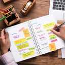 3 x Planner 2025-2026,Academic Year Weekly and Monthly Calender Planner, July 2025 - June 2026,Spiral Notebook A5 (6.3" x 8.5") Perfect for Teacher, Student,Office,School Supplies (Oranger)