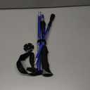 Aluminum Collapsible Ultralight Travel Trekking Hiking Pole for Men and Women (Fits 5'3" - 6'2") 