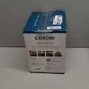 Cosori Electric Kettle, No Plastic Contact With Water, Wide Mouth For Easy Cleaning, Auto Shut Off, 1.7L Tea Kettle & Hot Water Boiler, Water Heater & Teapot, Borosilicate Glass, Black, 1500W