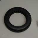 10x2.125 Solid Rubber Tire for Segway Ninebot F20/F25/F30/F40/F65/D18W/D28U/D38U Electric Scooter Accessories 10 Inch Scooter Tire Wheel Replacement Non-slip Anti-shock (2 Pcs)