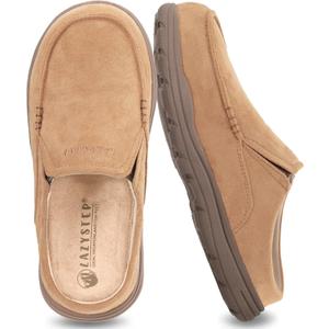 LazyStep Men's McCoy Cushioned Clog Slipper (12)