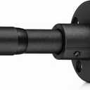 Heavy Duty Shower Rod - Industrial Shower Curtain Rod Wall Mounted for Bathroom,Closet,Room Divider,Outdoor Patio - 28 to 76"Adjustable Shower Pole - Matte Black