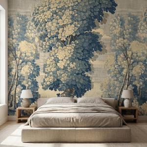 Bormia Forest Peel and Stick Wallpaper Woodland Landscape Wall Murals