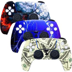 Skin for Ps5 Controller, 3pcs Whole Body Vinyl Decal Cover Sticker for PlayStation 5 Controller (PS5 Controller #2)