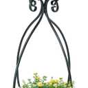 VCUTEKA Bird Bath with Flower Planter Pedestal, birdbath for Outdoors with Lotus, 33" Height Vintage Bird Baths for Garden Yard Patio Lawn Decor