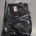 Ginasy Summer High Waisted Shorts for Women - Trendy Dressy Casual Wide Leg With Pockets (Black)