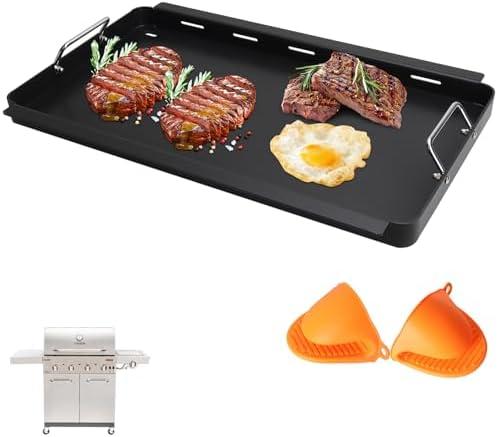 Full-Size Griddle Inserts for Charbroil Commercial Tru Infrared 466242715 463242715 463276016 463255020 463439915 463242716 Replacement Parts, Flat Top Griddle for charbroil G533-0009-W1 G541-0016-W2