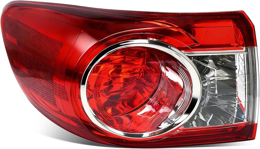 Munirater Left Tail Lights Replacement for Corolla 2011 2012 2013 Rear Light Driver Side 8156002580