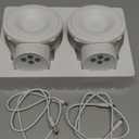 Momcozy Portable Pump S12 Pro for Breastfeeding, 24mm, 2 Count, Crystal White