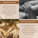 Letters To My Baby in Heaven Journal 200 Pages Notebook A5 Lined with Window in Cover, Miscarriage Gifts, Memorial Sympathy Condolences Grieving Gifts for Loss of Infant Baby