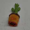 Dancing Cactus Talking Toy,Wriggle Singing Mimicking Cactus, Repeat What You Say, Sing, Dance, Recording, LED(120 Songs)