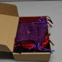 Hillban 30 Pcs 4 x 6 Inch Colorful Velvet Drawstrings Bags for Jewelry Moon Star Pouch with Drawstrings Jewelry Bags for Gift Packaging Wedding Anniversary Christmas Eid Mubarak