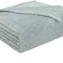TOONOW Fleece Blanket Textured Fuzzy Plush Throw Blanket Twin Size 60" x 80", Super Soft Fluffy Bed Blanket Geometric Pattern Comfy Microfiber Flannel Blankets for Couch, Bed, Sofa, Mirage Gray