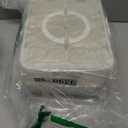 Mfacoy Snackle Box Container, 2 Pack Divided Serving Tray with Lid and Handle, Snack Box Charcuterie Container for Portable Snack Platters, Clear Organizer for Candy, Fruits, Travel, Party, Picnic