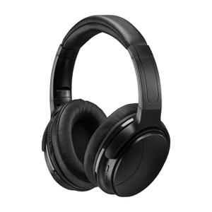iLive Electronics Active Noise Cancellation Bluetooth Headphones, Adjustable Headband, Includes 3.5mm Audio Cable, Black (IAHN40B)