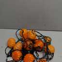 Halloween String Lights, 8.5Ft LED Pumpkin Lights String Lights Plug in, 10 Pumpkin String Light Connectable Indoor/Outdoor Halloween Decorations