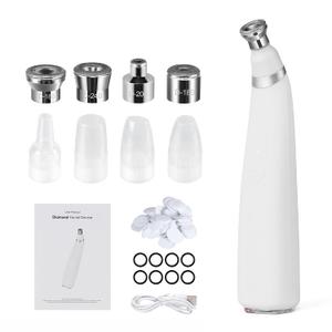 IeBilif Diamond Microdermabrasion Machine, 3 Modes Diamond Microdermabrasion Dermabrasion Machine for Blackhead Removal, Professional Portable Home Travel Microdermabrasion Device (White)