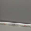 Redi Shade No Tools Easy Lift Trim-at-Home Cordless Pleated Light Filtering Fabric Shade White, 30" W x 64" L, (Fits windows 19 in - 30 in)