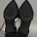 Mysoft Women's Pumps 2 Inch Chunky Block Heel Pointed Toe Ankle Strap Slingback Wedding Party Dress Shoes (8.5, Black Nubuck)