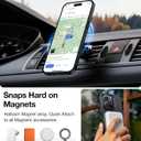 TORRAS Magnetic Slim Fit Designed for iPhone 15 Pro Case 2023, [Compatible with MagSafe] [Ultra Thin] Protective Matte Hard PC Cover Anti-Scratch Phone Case for iPhone 15 Pro, Black Titanium