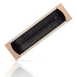 Full Far Infrared Carbon Fiber Glass Red Light Heater Tube, Infrared Sauna Heater Tube Sauna Accessories, 220V Heater, Infrared Suana Heating Element Tube for Wooden Indoor/Outdoor Sauna