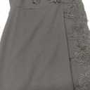 Adrianna Papell Women's Knit Crepe Mini Dress (Size 2, Black)