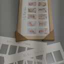 My First Year Photo Frame, 12 Months Baby Picture Frame for Newborn Girl, Boy - Baby Shower Gifts Keepsakes, Monthly Baby's One Year Birthday Milestone, 1st Nursery Photo Collage Display Board (Ash Wood)