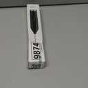 Bonsenkitchen Powerful Milk Frother for Coffee, Fast Handheld Drink Mixer with Stainless Steel Whisk, Battery Operated Hand Frother Stirrer Wand-Black