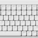 Flow Lite 100 Keys Low Profile Mechanical Keyboard, Swappable Rechargeable Wireless Keyboard with 2.4G Receiver, Bluetooth and Wired Connection for Windows, Mac/ Specter Linear Switches (Off-white)