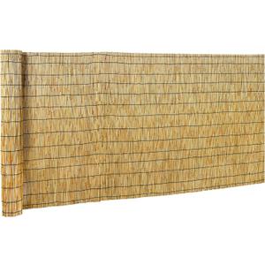 DearHouse Natural Reed Fencing, Eco-Friendly Reed Fence, 3.3 feet High x 13.3 feet Long, Reed Screen for Garden, Privacy (Yellow)