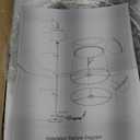 Hikczc 60" Modern Floor Lamp for Living Room Bedroom, Standing Lamp with Oatmeal Linen Lampshade, Tall Lamp with A19 9W 3 Color Temperature Bulb, Foot Switch Control, Black