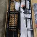 MeeFar Roof Rack Carrier Basket Universal Rooftop 51" X 36" X 5" + Waterproof Bag 15 Cubic Feet (44" 34" 17"), and Cargo Net with Attachment Hooks, Ratchet Straps