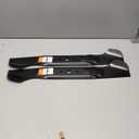 46 inch Mower Blades for 942-04244A 942-04290 MTD Cub Cadet XT1 XT2 LT46 RZT L46 46" Deck Lawnmower Replace 942-04244 742-04244 High-Lift (2 Pack)