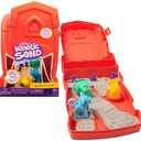 Kinetic Sand, Sandy Farm Set with 12oz Play Sand, 6 Tools & Molds, Reusable Barn Storage Case, Sensory Toys, Kids Toys for Girls & Boys Ages 3 and up