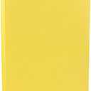 JAM PAPER Vellum Bristol 65lb Cardstock - 8.5 x 11 Coverstock - 147 gsm - Yellow - 50 Sheets/Pack