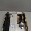 EM623 Espresso Machine 20 Bar with Steam Milk Frother, Stainless Steel Coffee Machine with Removable Water Tank for Cappuccino,Latte, Compact Stainless Steel Coffee maker for home,Great Gift