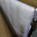 Candler Velvet Upholstered Platform Bed with Wingback Headboard and Wooden Slats