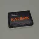 Push to Unlock,Katerk 6pcs 1/4 inch Hex Shank Aluminum Alloy Screwdriver Bit Holder Light-Weight Quick-Change Extension Bar Keychain Drill Screw Adapter Portable,Black Carabiner,Tool Gifts for Men