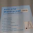 Waterproof Extra Wide Leg Cast Cover for Shower Adults, Extra Large Half Leg Shower Cover with Non-Slip Bottom, Watertight Foot Protector for Plus Size Adults Surgery Shower Boot