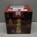 Set of 4 Christmas Lighted Gift Boxes, Pre-lit Light up Present Set with Different Sizes for Holiday Indoor Outdoor Decorations - Battery Operated(Warm White)