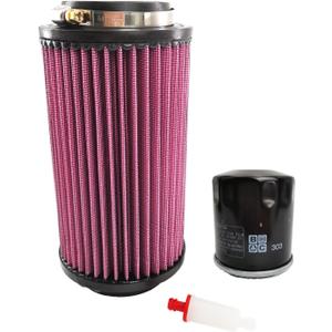 Air Fuel Oil Filter Fuel filter Kit fit for for Polaris Sportsman 335 400 450 500 Magnum 325 500 Trail Blazer 330 Trail Boss 325 330 Xpedition 425 325 ATP 500#7080595 2520799