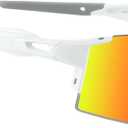 OULAIQI Cycling Sunglasses Polarized Sunglasses for Cycling Men Women with 1 Lens or 3 Interchangeable Lens Baseball Glasses