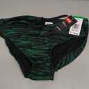 TYR Men's Durafast Elite Racer Brief Swimsuit, 36, Green Fizzy