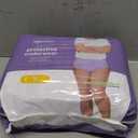 Amazon Basics Incontinence Underwear for Women, Protective, Disposable, Postpartum, Maximum Absorbency, Large, Lavender, 18 Count