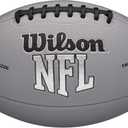 WILSON NFL Recreational Footballs (Official, Gray)