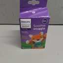Philips Avent Soothie Snuggle Pacifier Holder with Detachable Pacifier, 0m+, Fox, SCF347/08