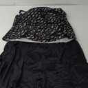 JINXUEER Plus Size Swimwear Floral Tankini Set Ruched Modest Two Piece Skirt Swimsuit for Women (10, Whitediamond)