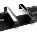 Front Seat Rail Protectors for Tesla Model Y Juniper 2025-2026, 5-Piece TPE Track Cover Guards, Under Seat Floor Mat Protectors, Black