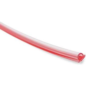 eatelle Vinyl Bulb Translucent Shower Door Seal for 5/32" (4mm) Gap with Pre-Applied 3M Tape, Adhesive Bathroom Strip for 3/16" Thick and UP(1/4, 3/8, 1/2 Glass) 95 Inch Long